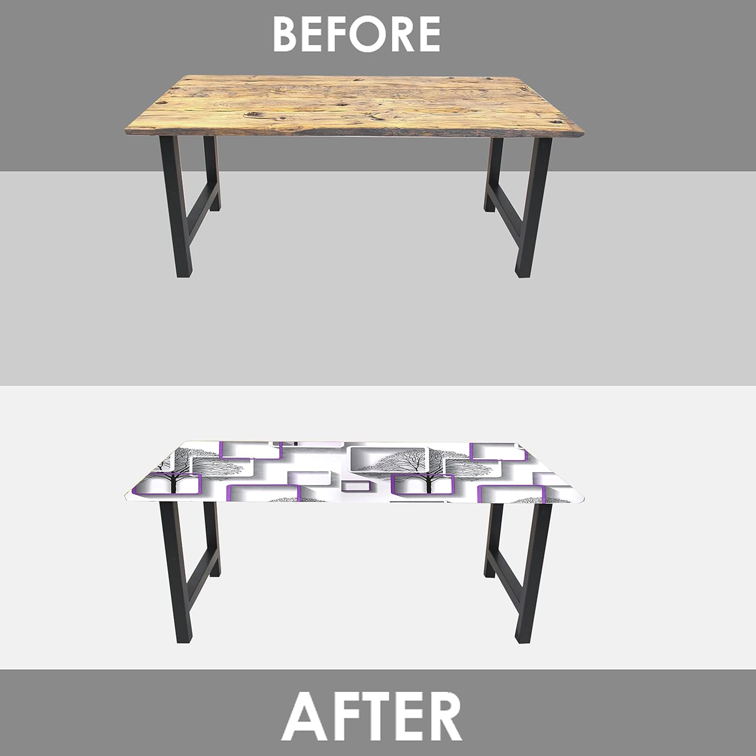 Self-Adhesive Waterproof Wallpaper Roll - (1 Pc / Mix Design) Self-Adhesive Waterproof Wallpaper Roll - (1 Pc / Mix Design)